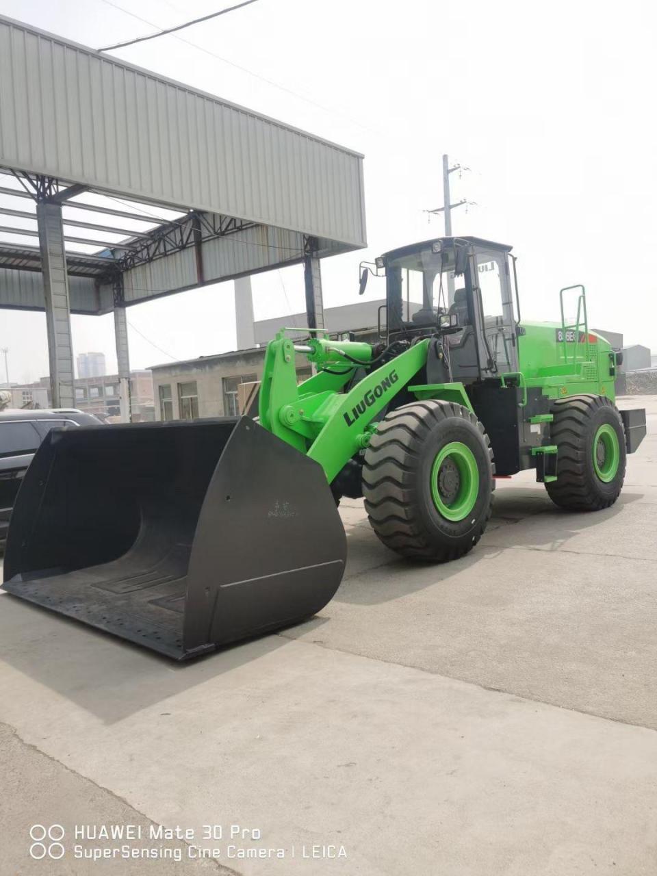 柳工856e电动装载机,额定载重5.