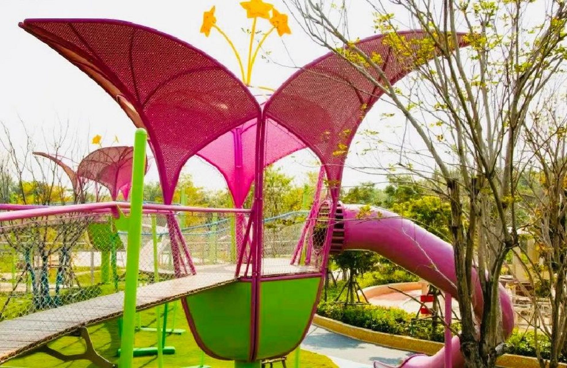 91厦门集美98"最大儿童乐园"免费93开放啦 厦门园博苑的教育岛"