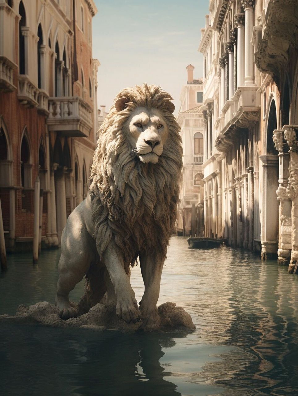 威尼斯的标志——圣马可飞狮