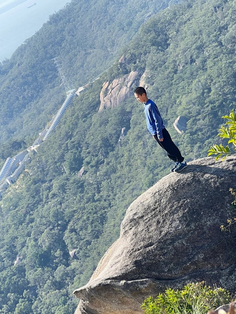 厦门岛内爬山图片