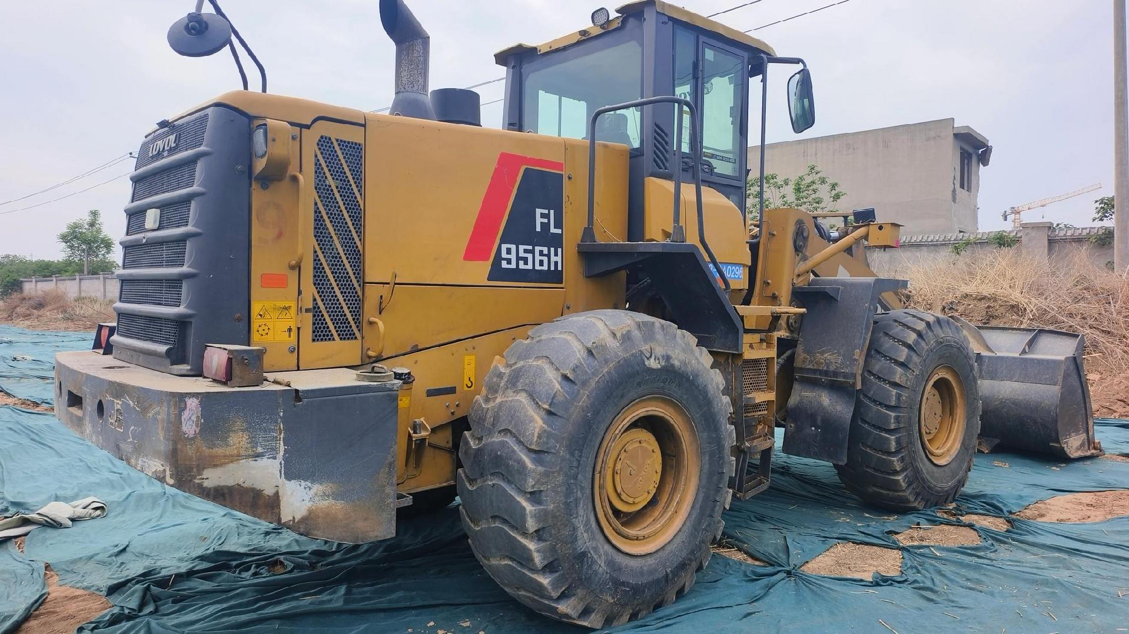 铲车装载机 现场实拍 18年雷沃956h,车况一流,价格合适