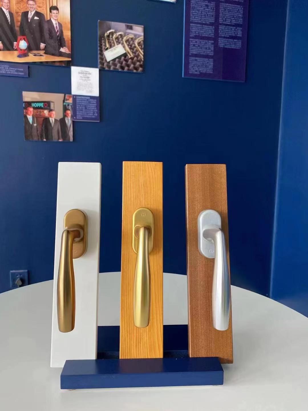 德国好博执手.德国hoppe集团铝合金执手三个优势行业领先: 1