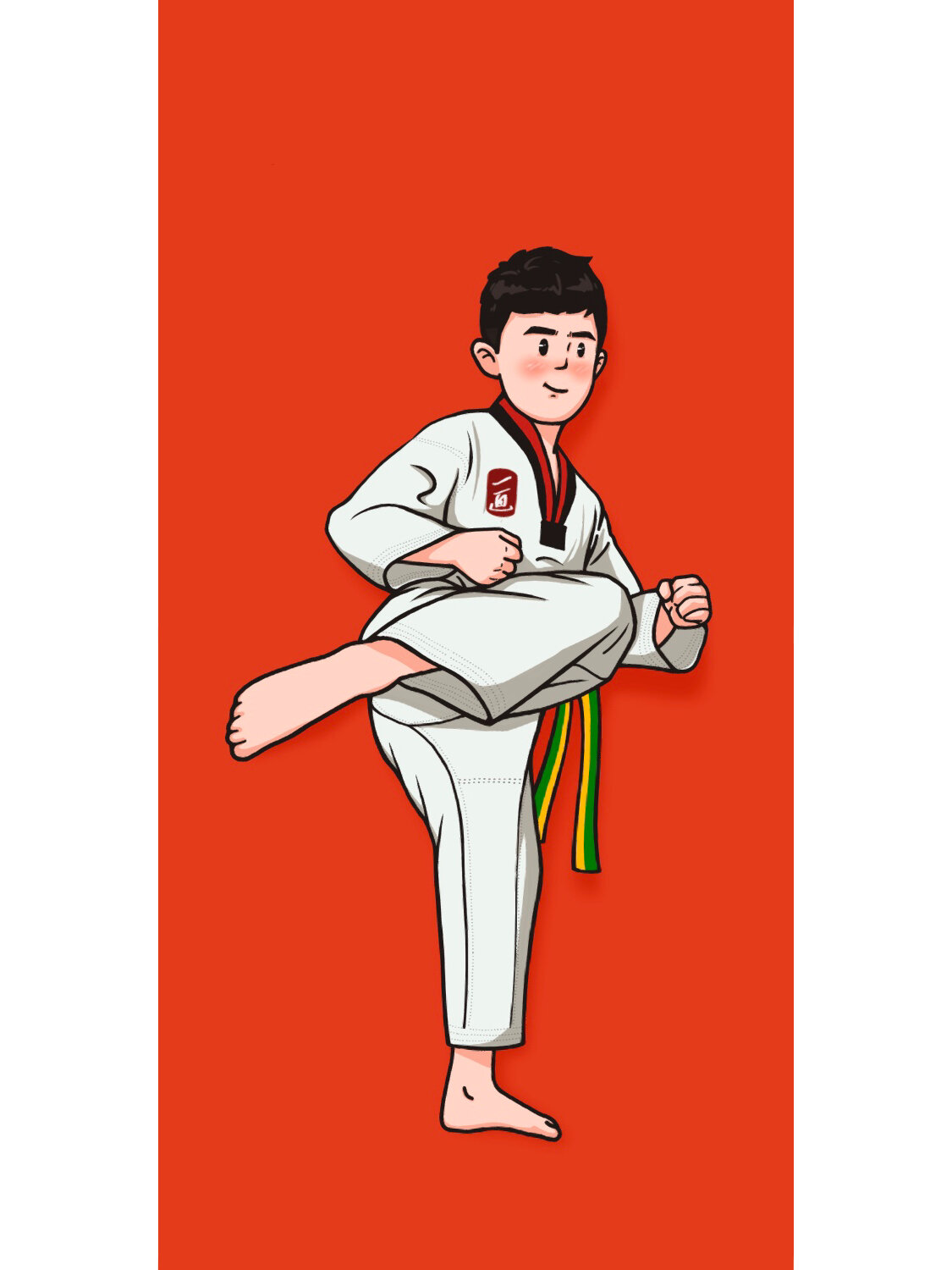 跆拳道图铺准备上线丨跆拳道画no.20