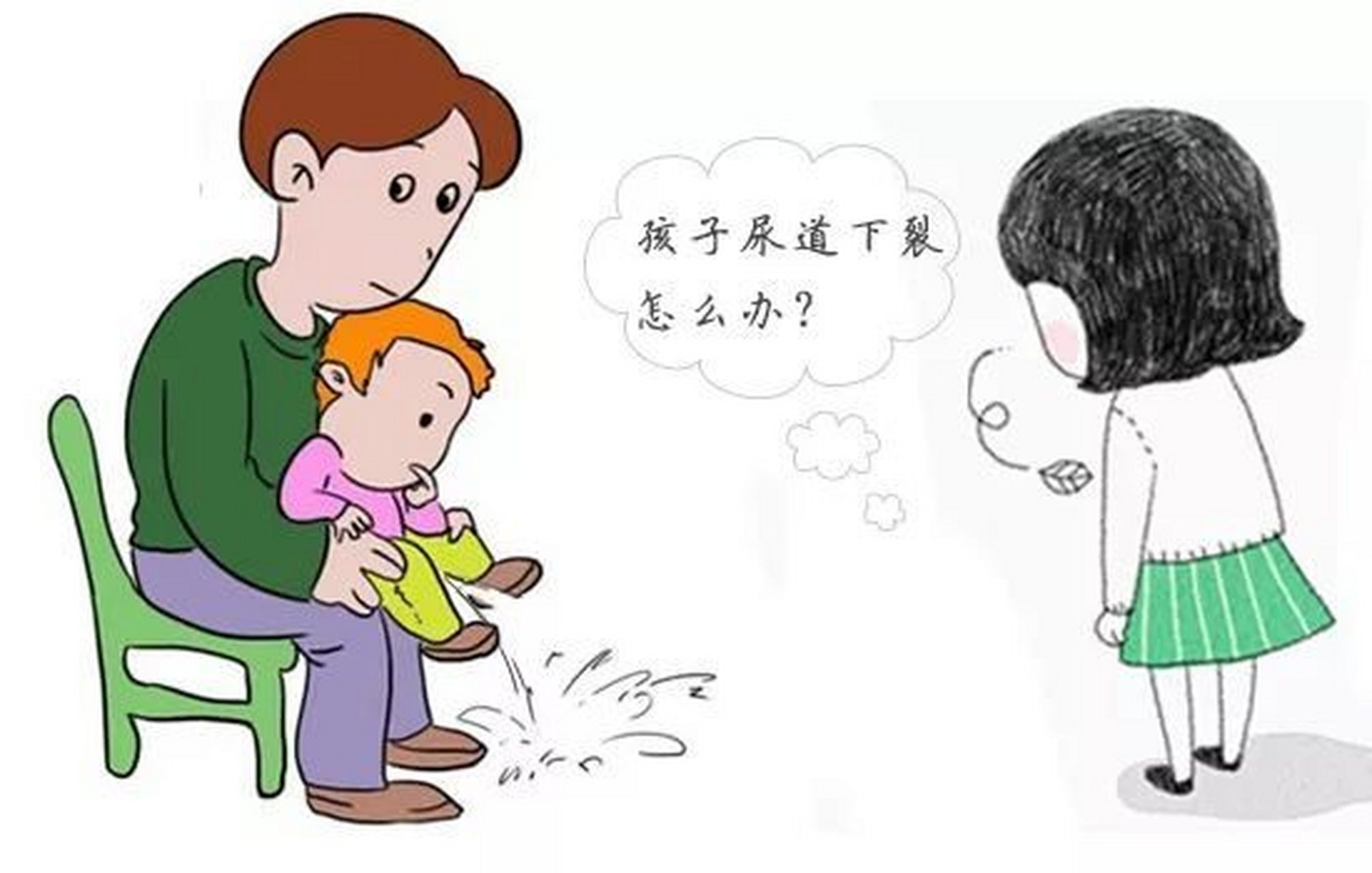 小男孩尿道小孩图片