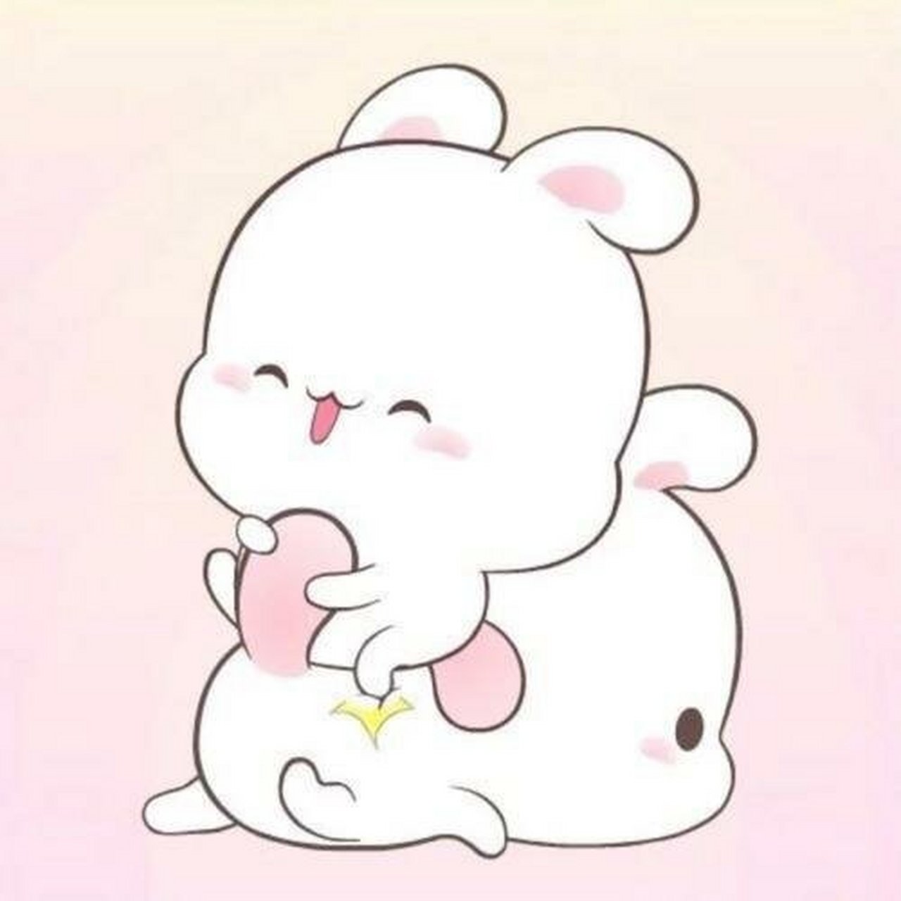 欢乐兔牙欢乐兔真是太可爱了!