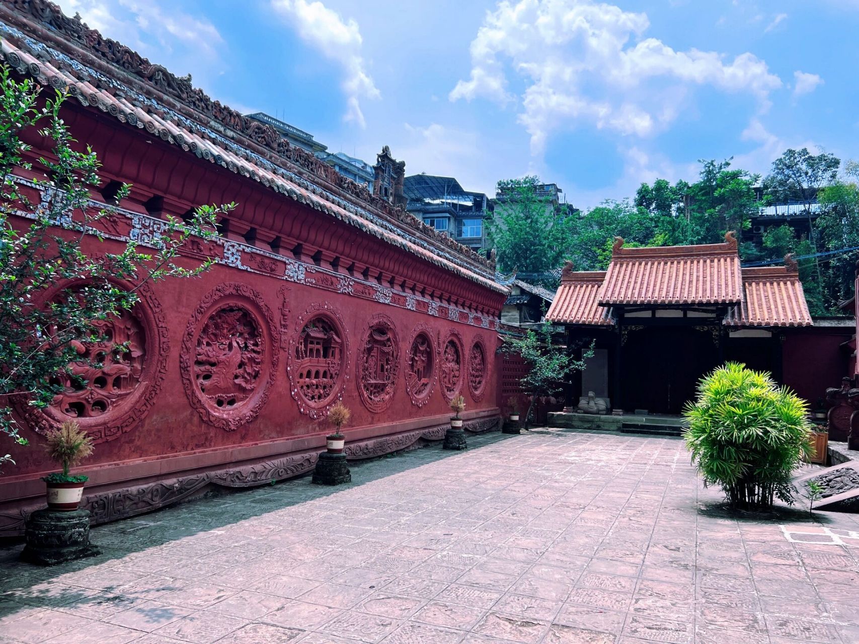 资中||  邂逅古建之美～文庙 97资中古城,又名磐石古城,建于公元前