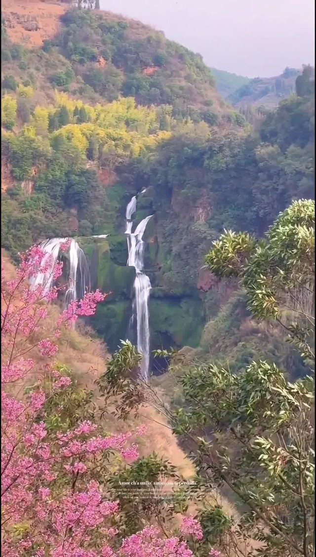 大叠水瀑布风景区图片