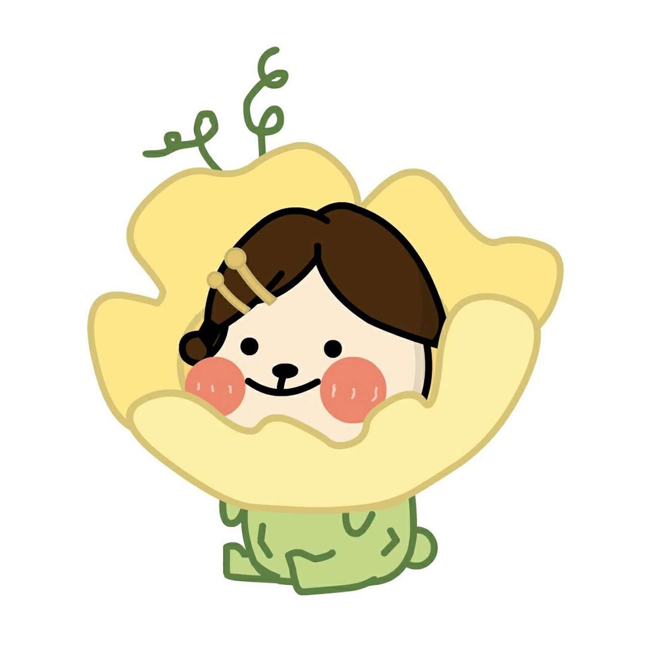 头像‖人间小苦瓜 人间小苦瓜,也能开出自己的花94