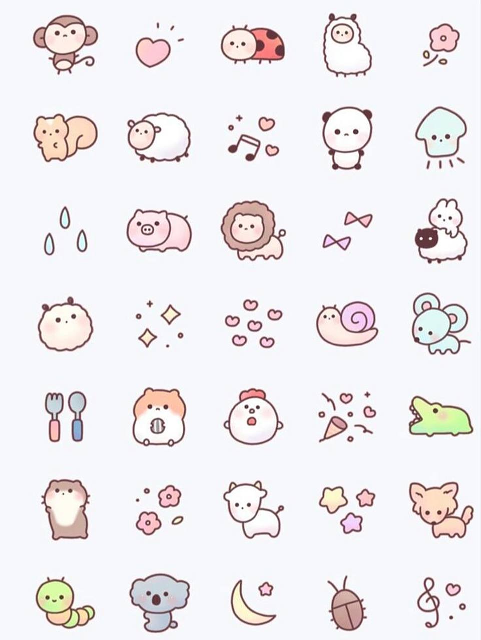 09萌萌的动物简笔画分享哦 一看就会的简笔画系列