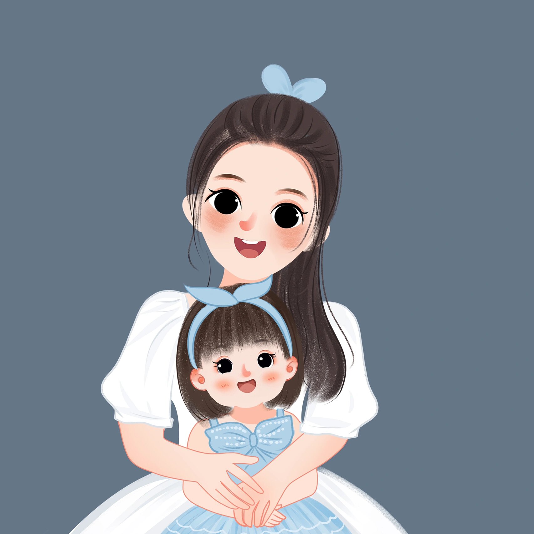 好可爱的一家人7815也有分开抱娃的头像哟7815 萌萌哒一家人