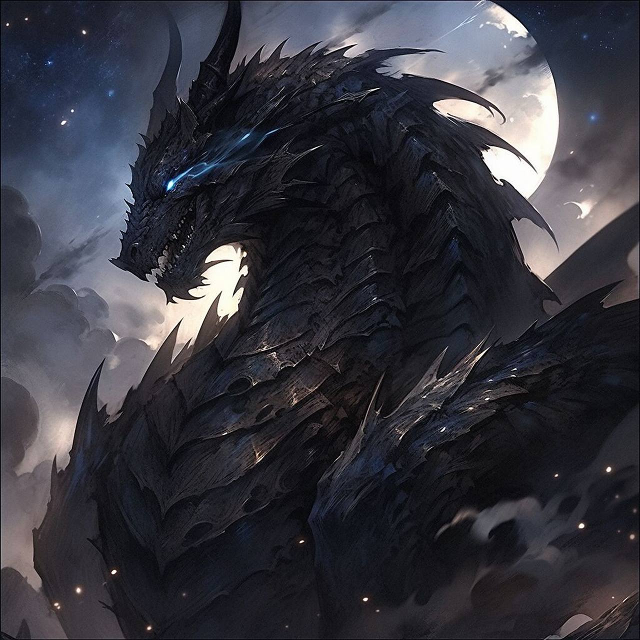 中国神话黑龙跟西方的,你们更喜欢哪一个呀 02