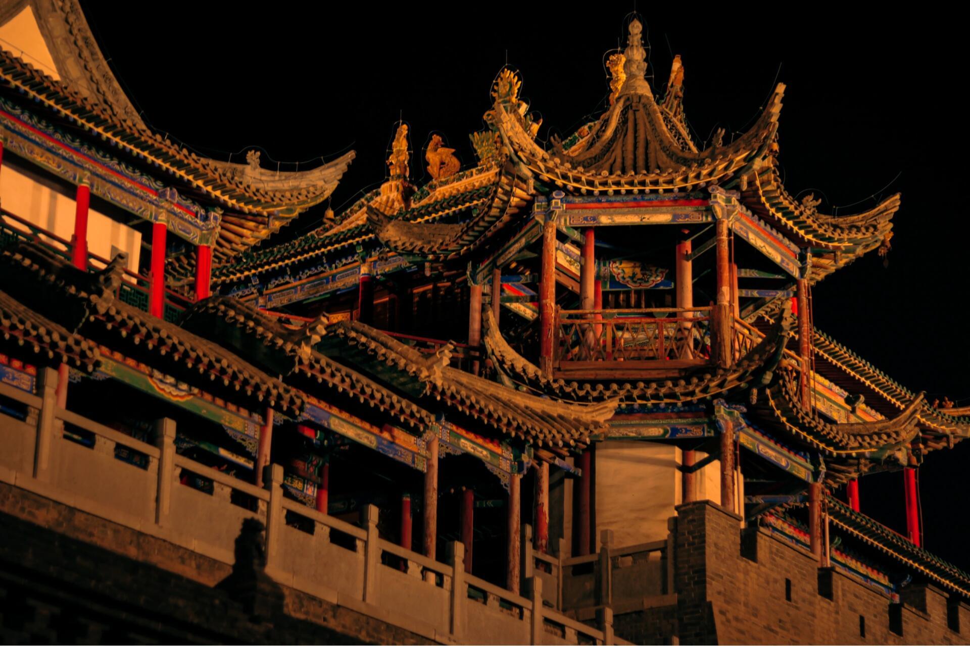 平罗"玉皇阁"最美古建筑           平罗玉皇阁建筑群始建于明代永乐