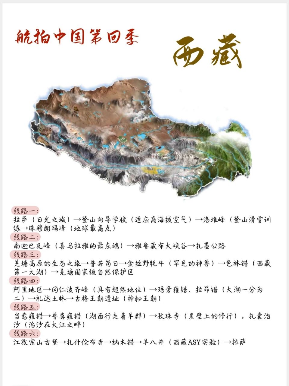 航拍中国第四季|  西藏61地理知识笔记 92终于有时间看航拍中国第