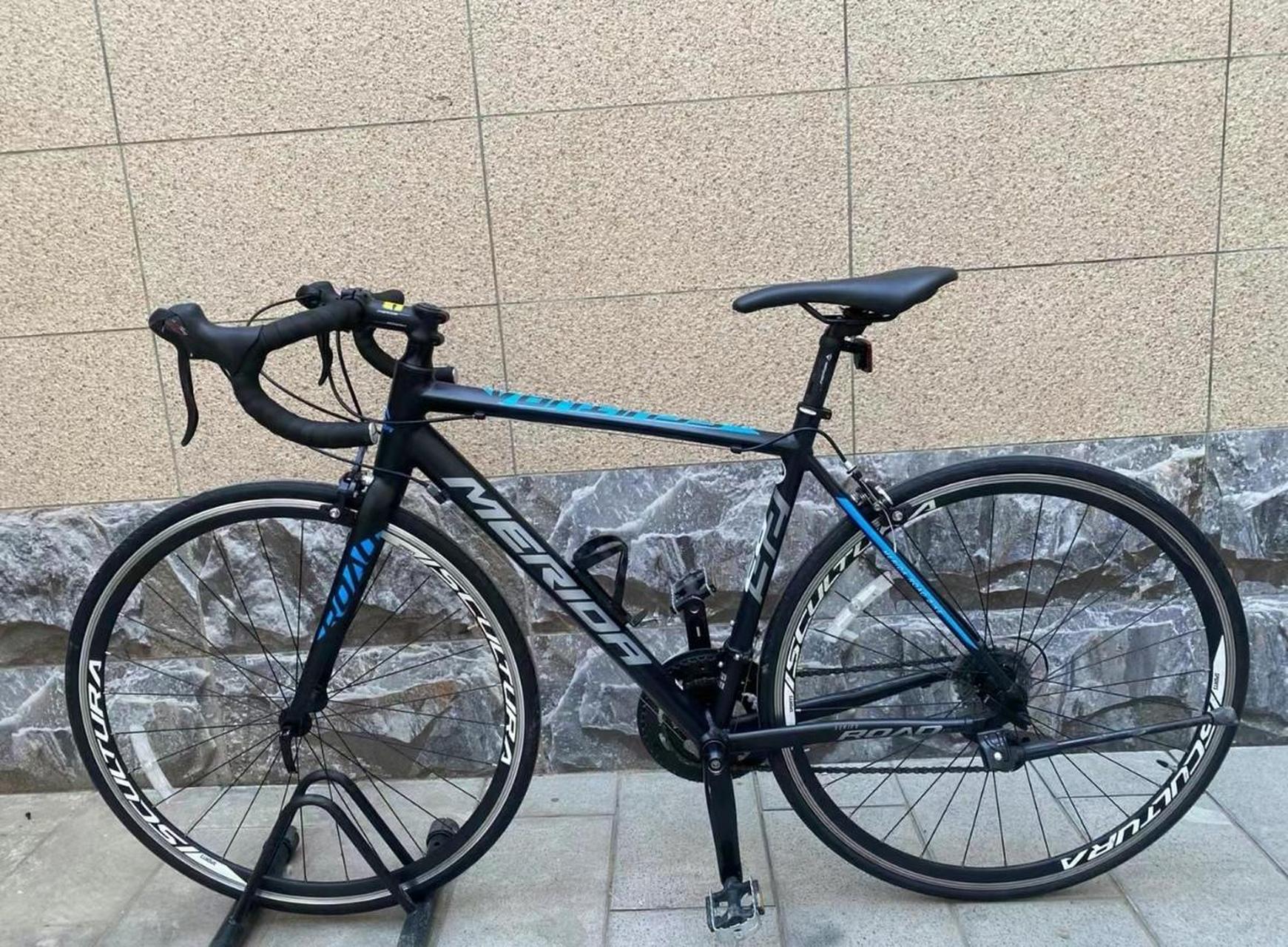 美利达斯特拉92  47码黑蓝现货1台先到先得  ucc品牌 索尼克1  47 51