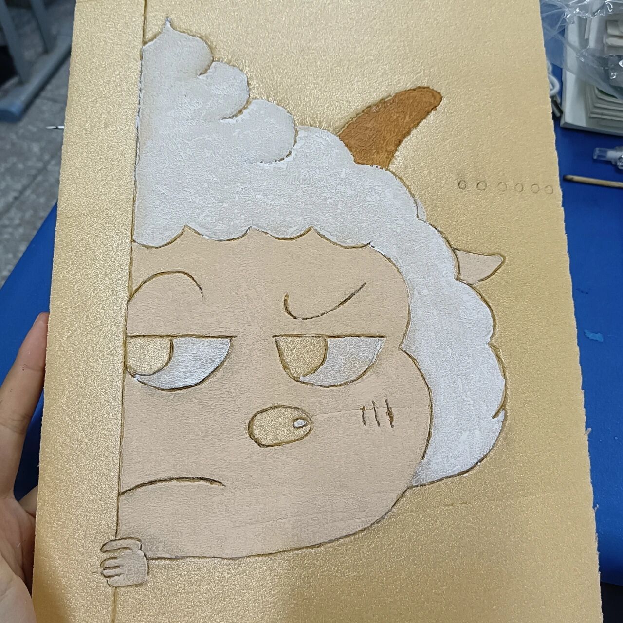 吹塑纸小手工 吹塑纸版画