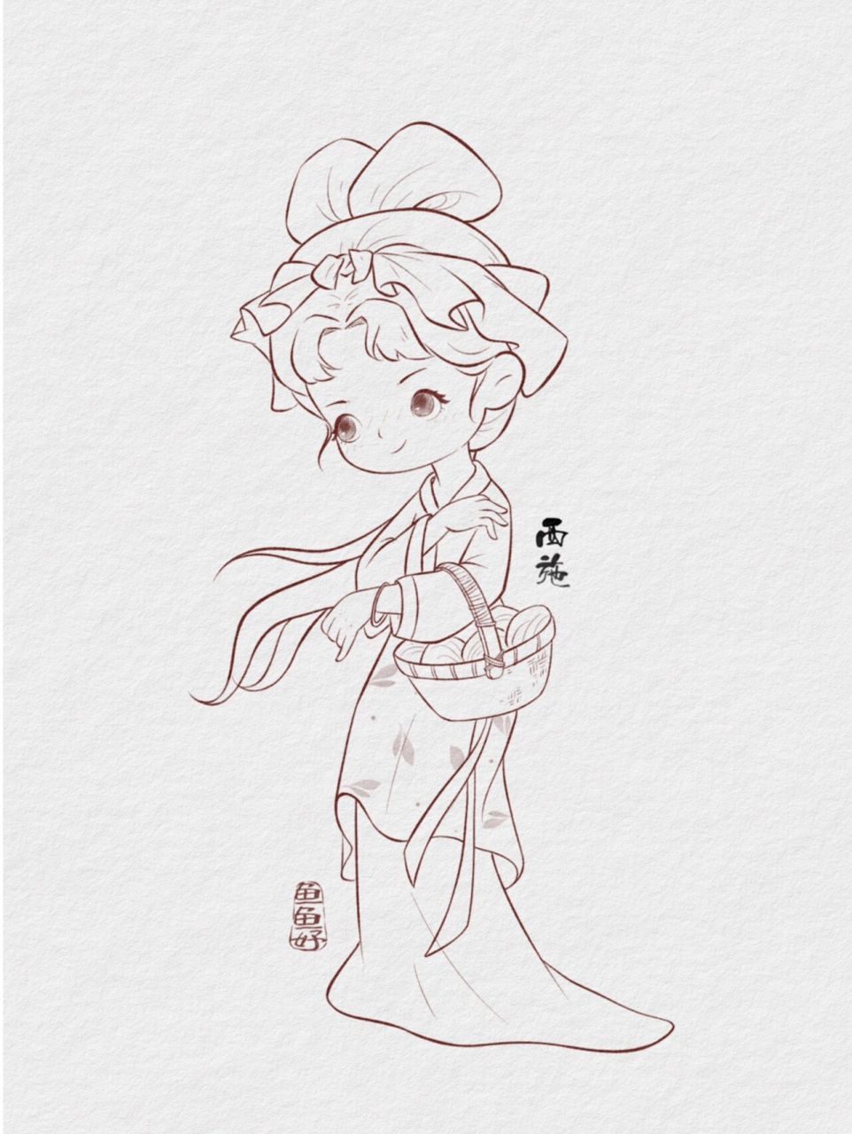 q版古风|四大美人 你们比较喜欢哪个呢