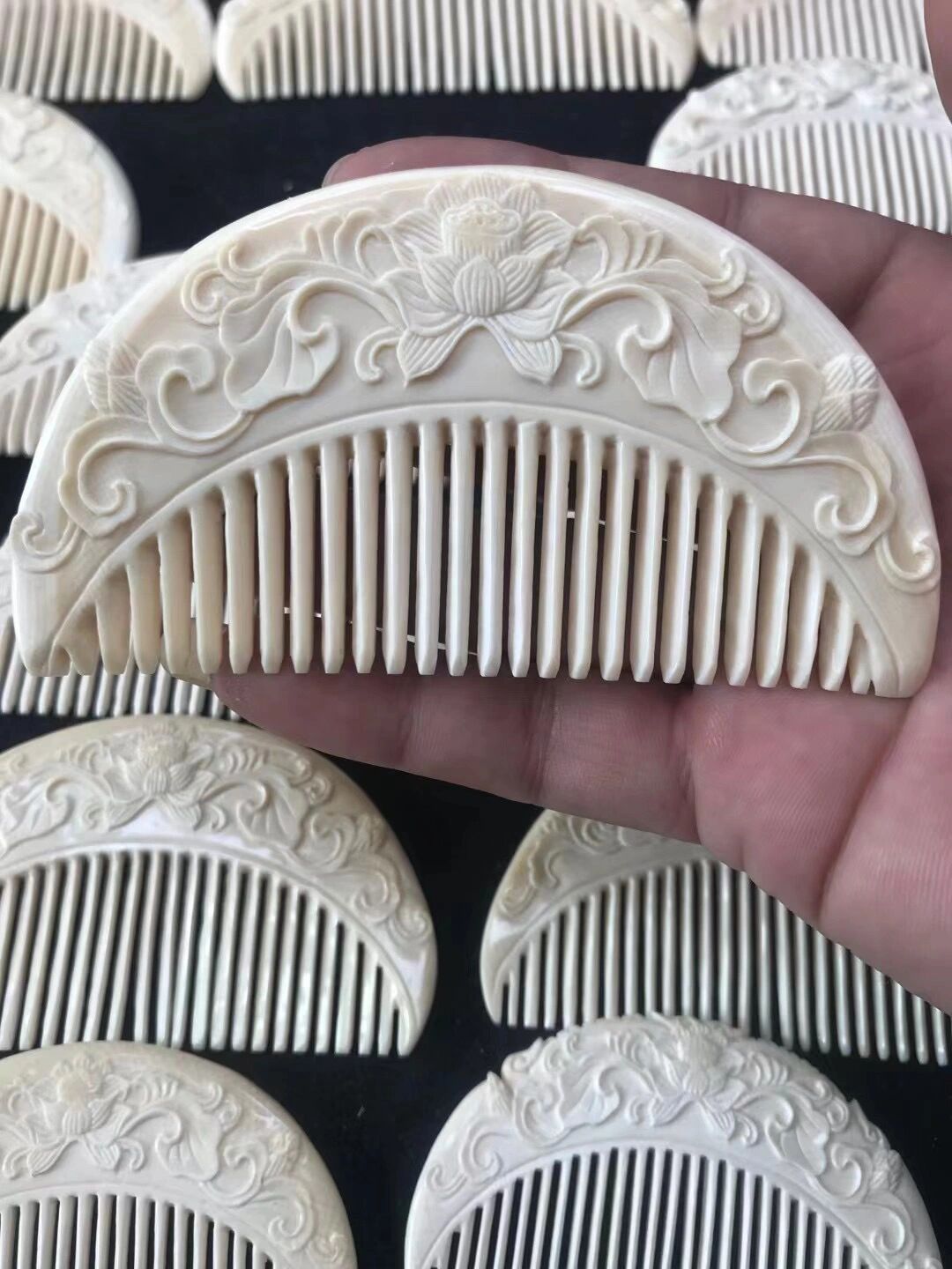 猛犸象牙梳子 猛犸梳子