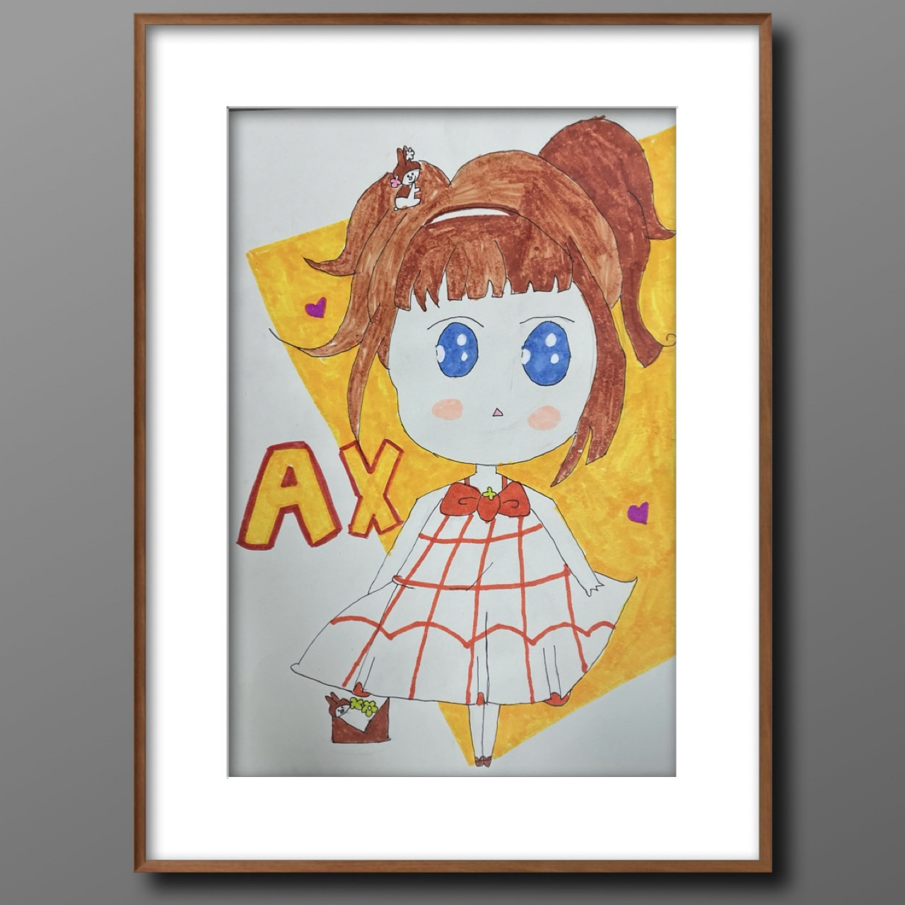 简单q版动漫人物临摹 适合一二年级的初学者,后附带线稿,临摹请艾特我