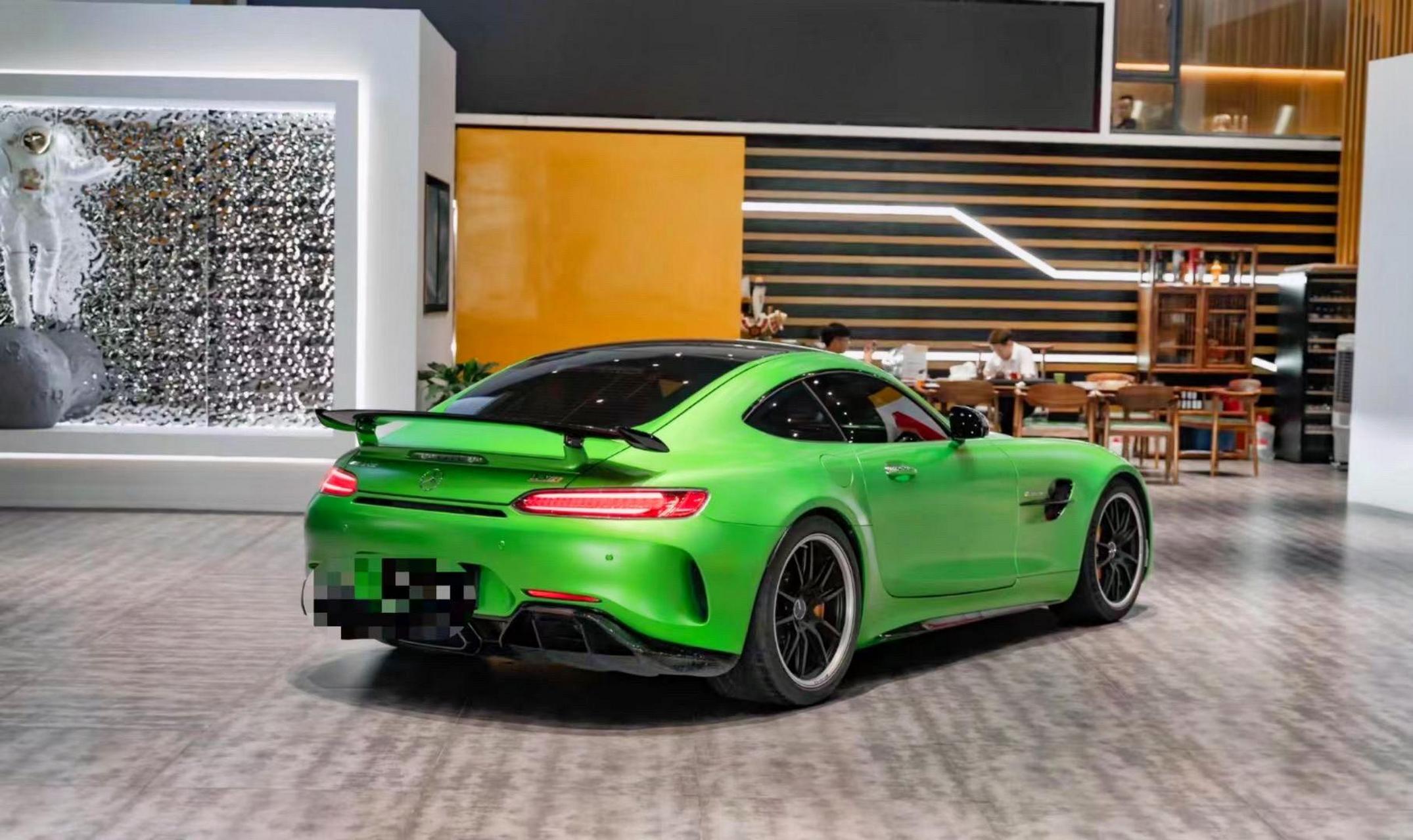 17年amg gtr 绿魔  4.8万公里 送mach5头段 车况原版 价格便宜  119.