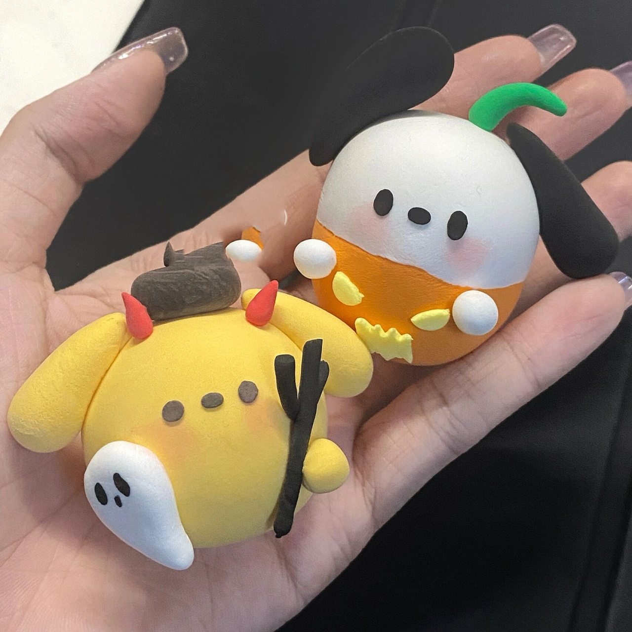 超轻粘土·圆溜溜的三丽鸥万圣节99 又快要到万圣节了!