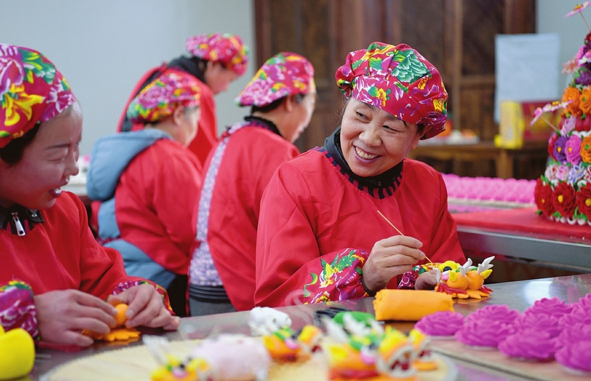 闻喜卫嫂花馍食品公司图片