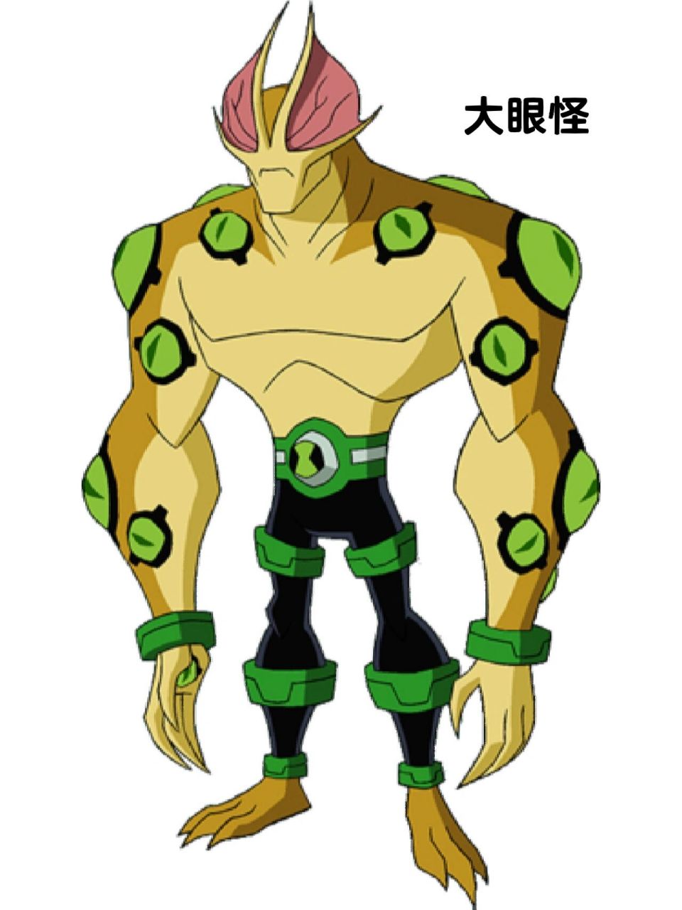 ben10全面进化外星英雄介绍(19) 大眼怪/百眼怪 英文名:eye guy,词源"