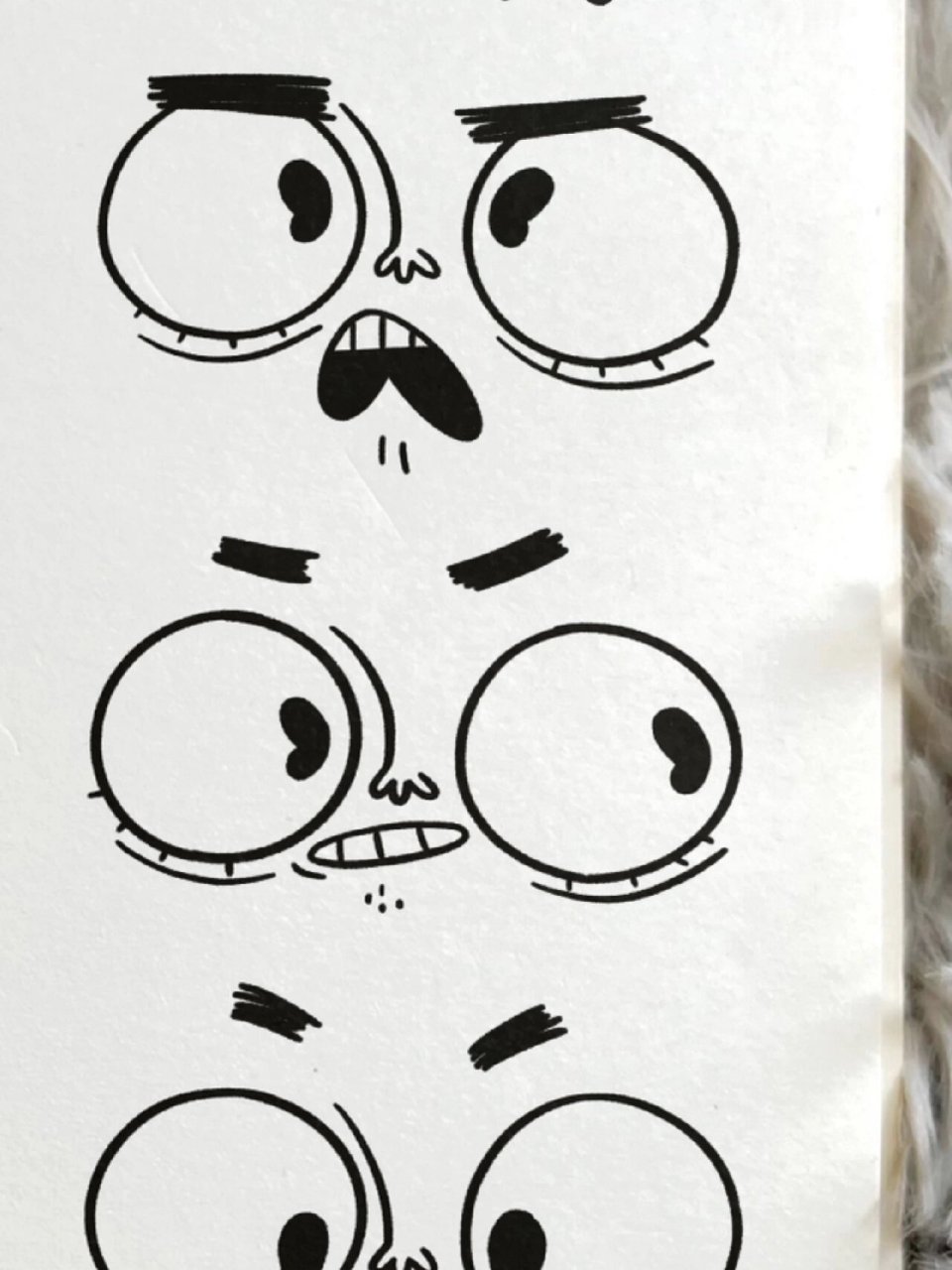 漫画# #可爱简笔画# #控笔# #卡通画# #卡通手绘# #手绘表情包