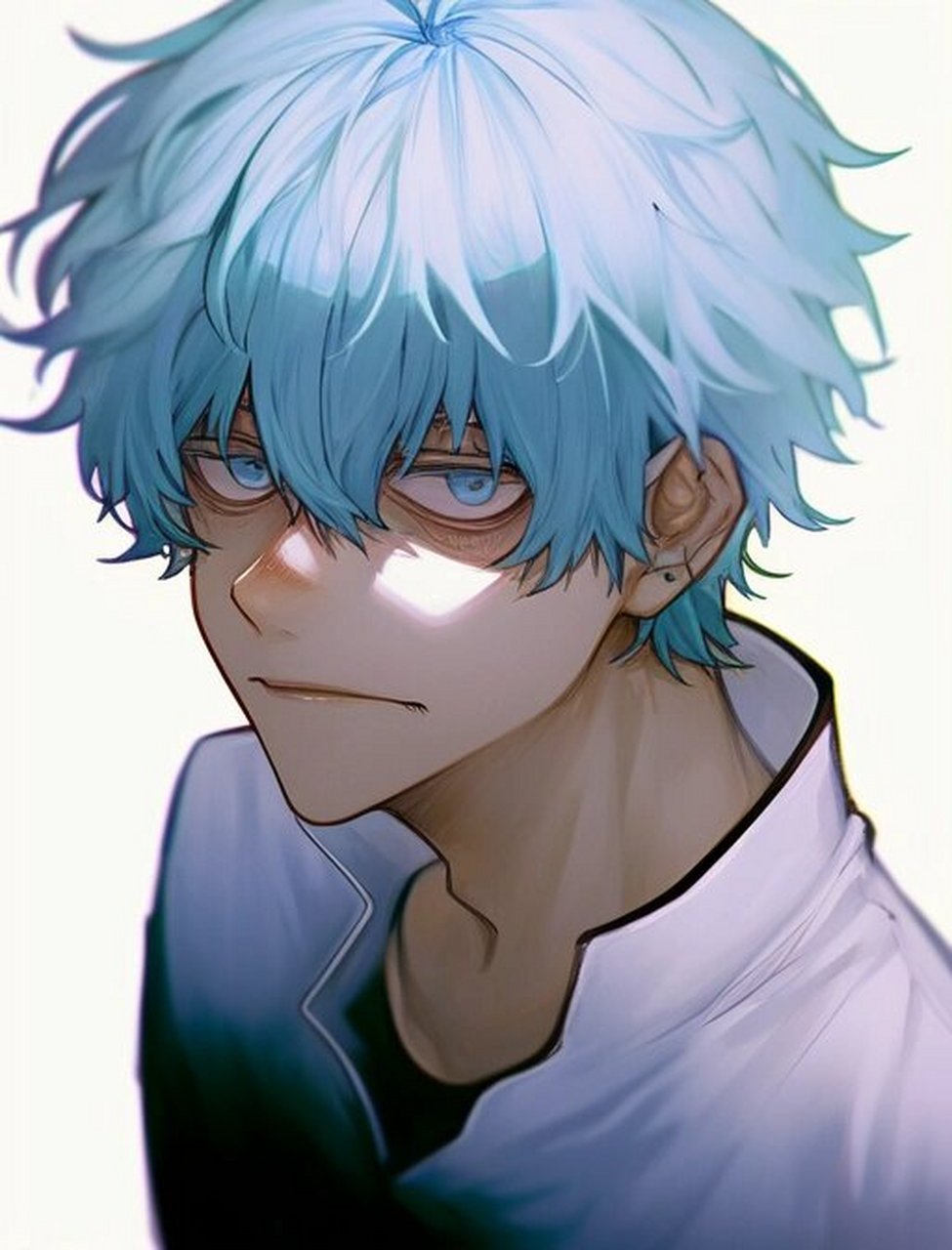 蓝色系男生 真的有人能拒绝蓝发男孩纸么