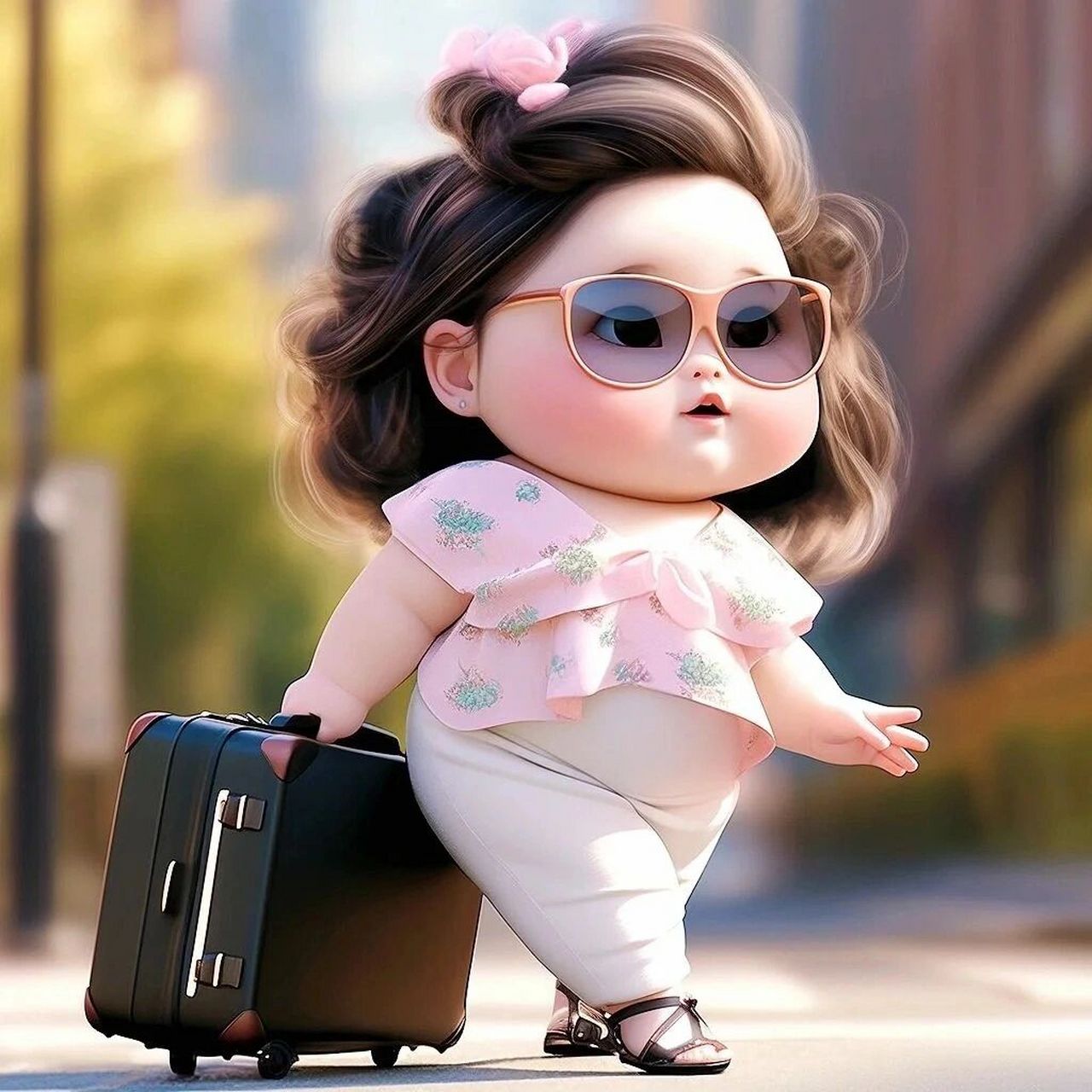 可可爱爱的胖妞头像