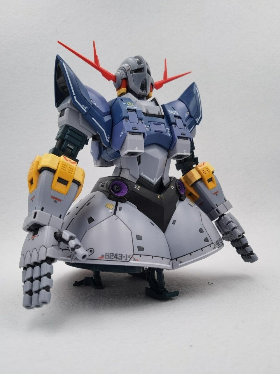 rg 吉翁号渗线 水贴 吉翁精神也可以很精致 下周装豪华版喷射场景