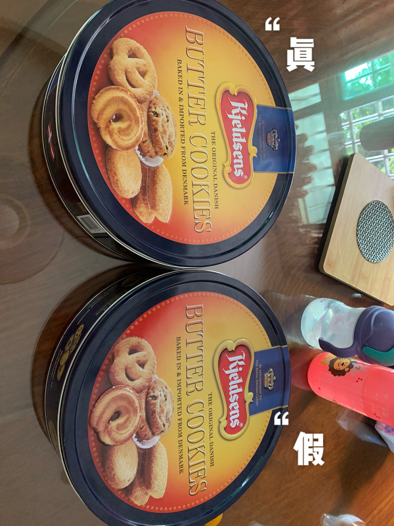 丹麦蓝罐曲奇真假对比 丹麦蓝罐曲奇,送礼体面过人!