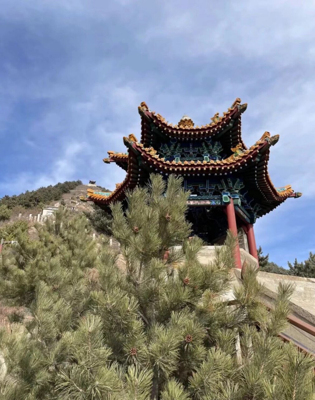 北岳恒山攻略 恒山山脉的风景真的是好美 来大同旅游,到了悬空寺也就
