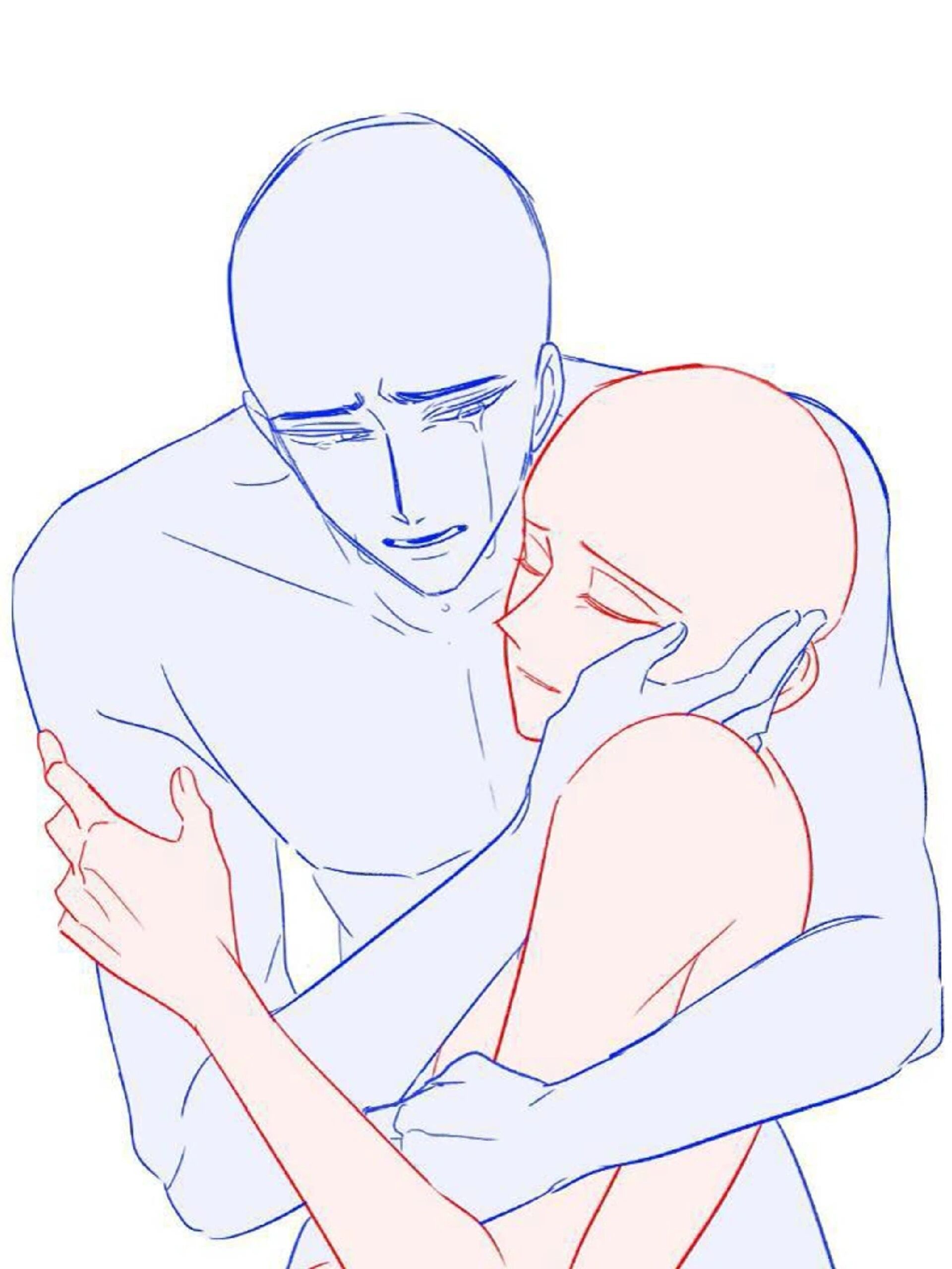 【绘画素材】双人互动模板