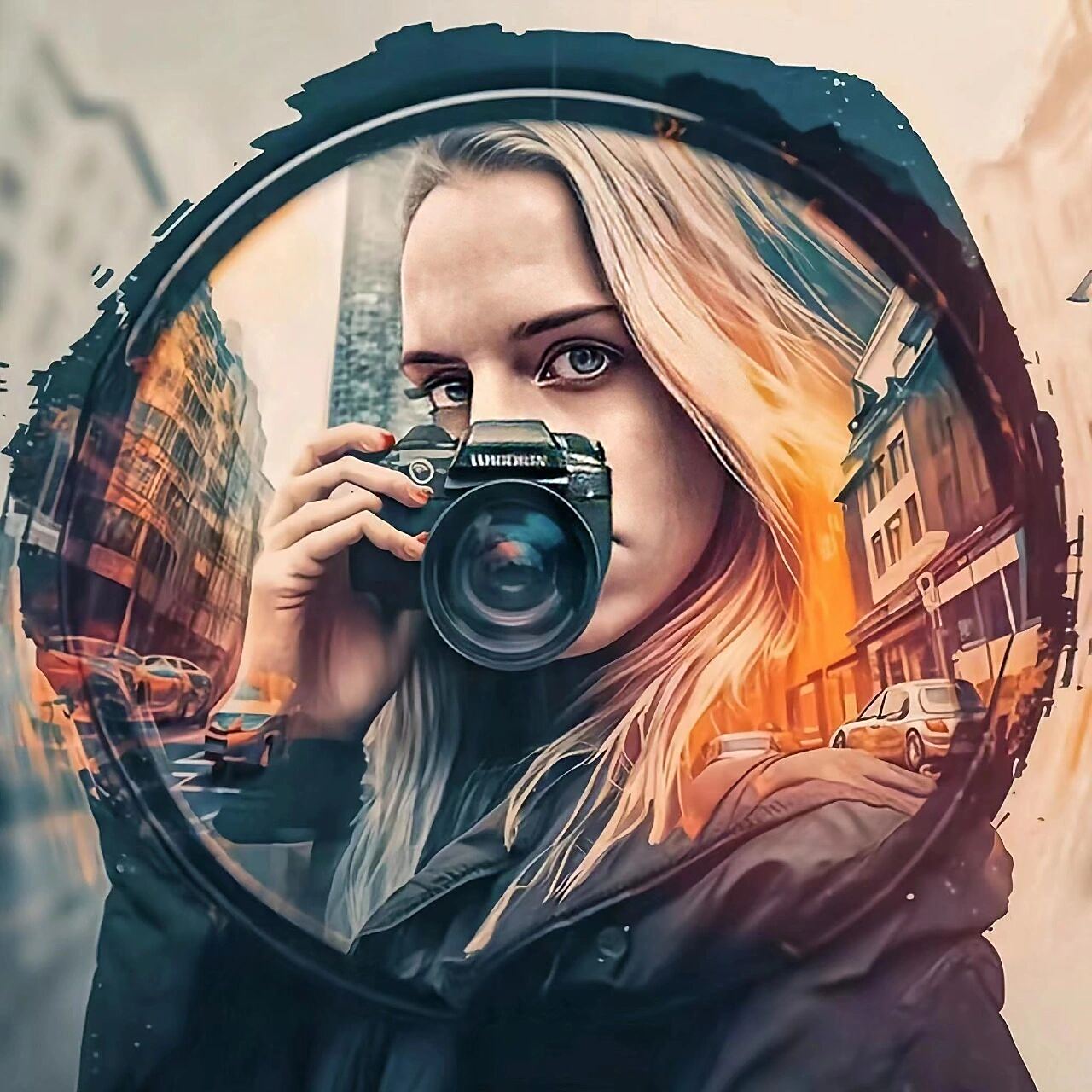 女摄影师专属头像来了