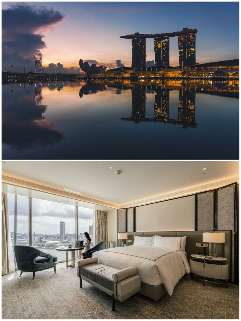 9492滨海湾金沙酒店作为新加坡的著名地标,也是世界上最奢华的