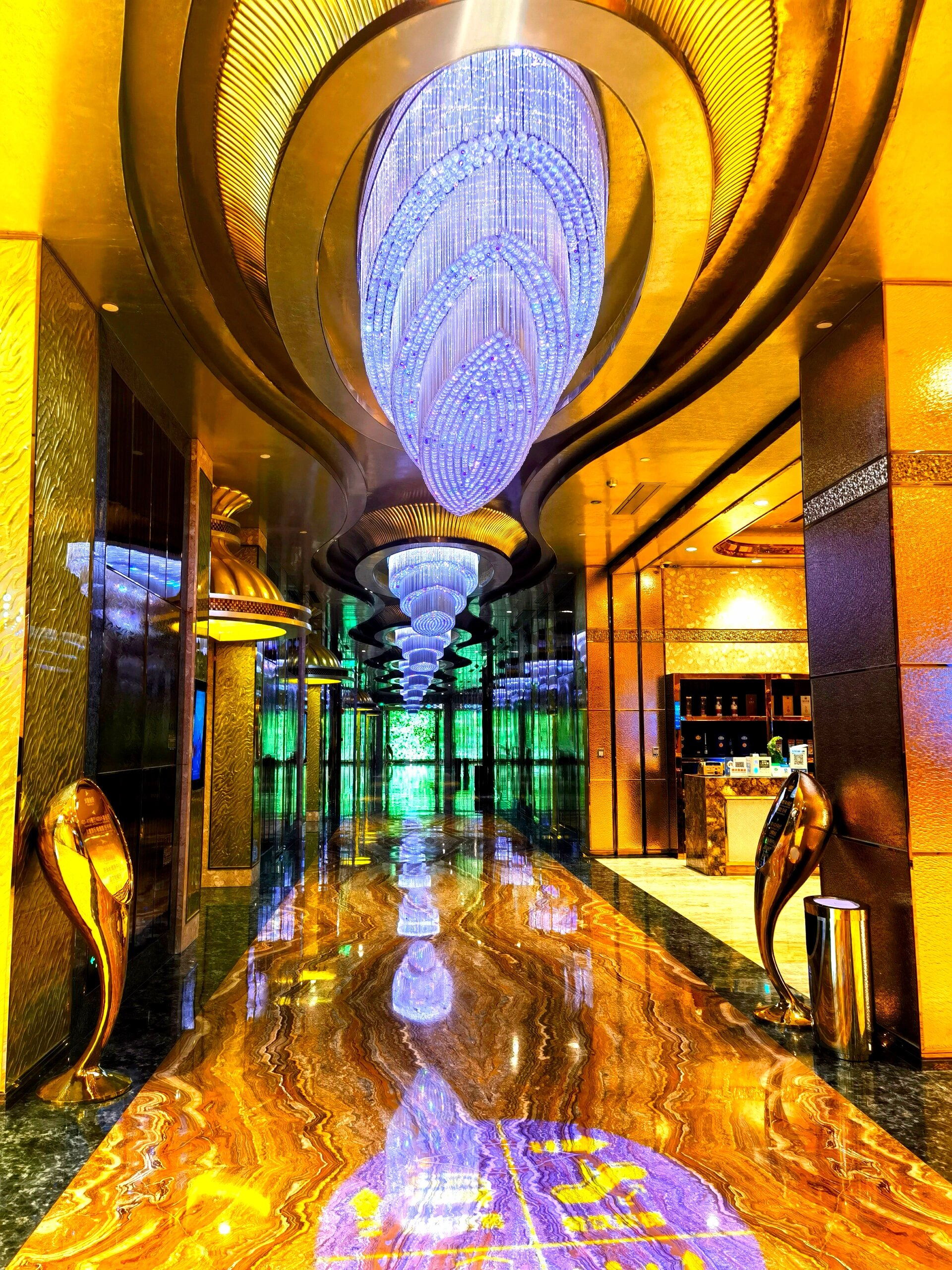富丽堂皇的大酒店#小众旅行地# 海安市中洋金砖酒店