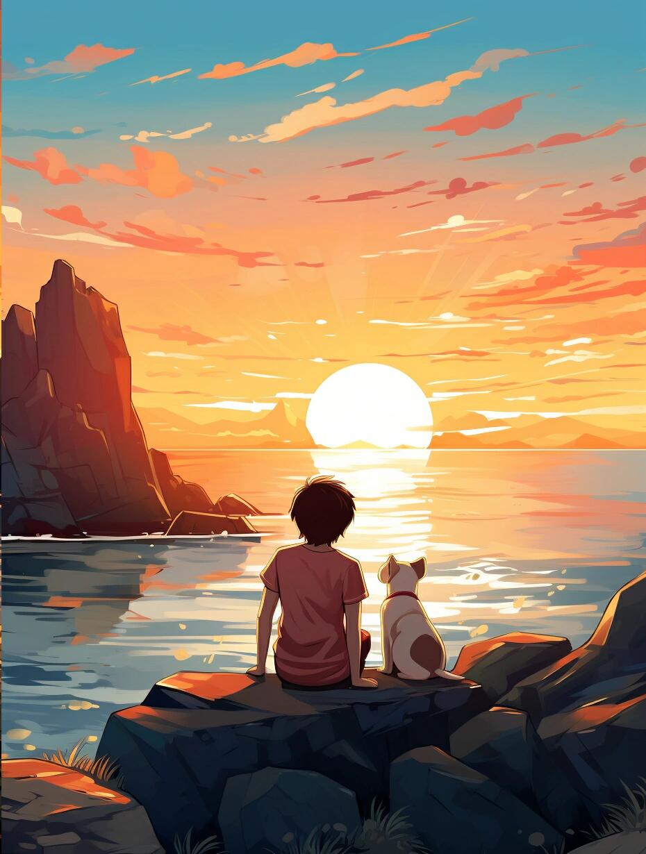 纵情大海,与晨曦相约