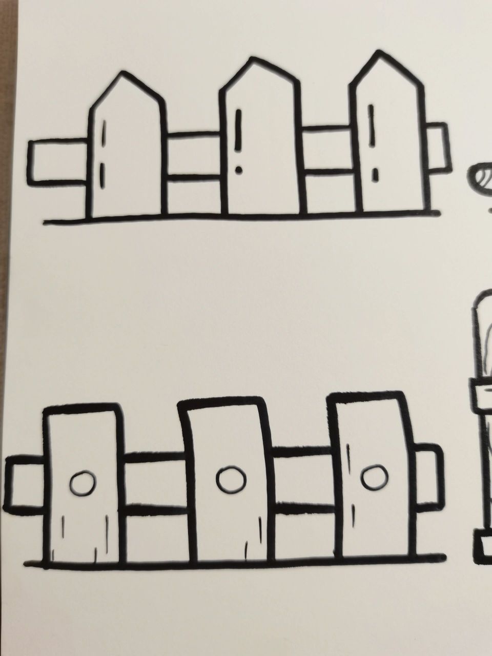 画画打卡第39天 你pick哪个围栏