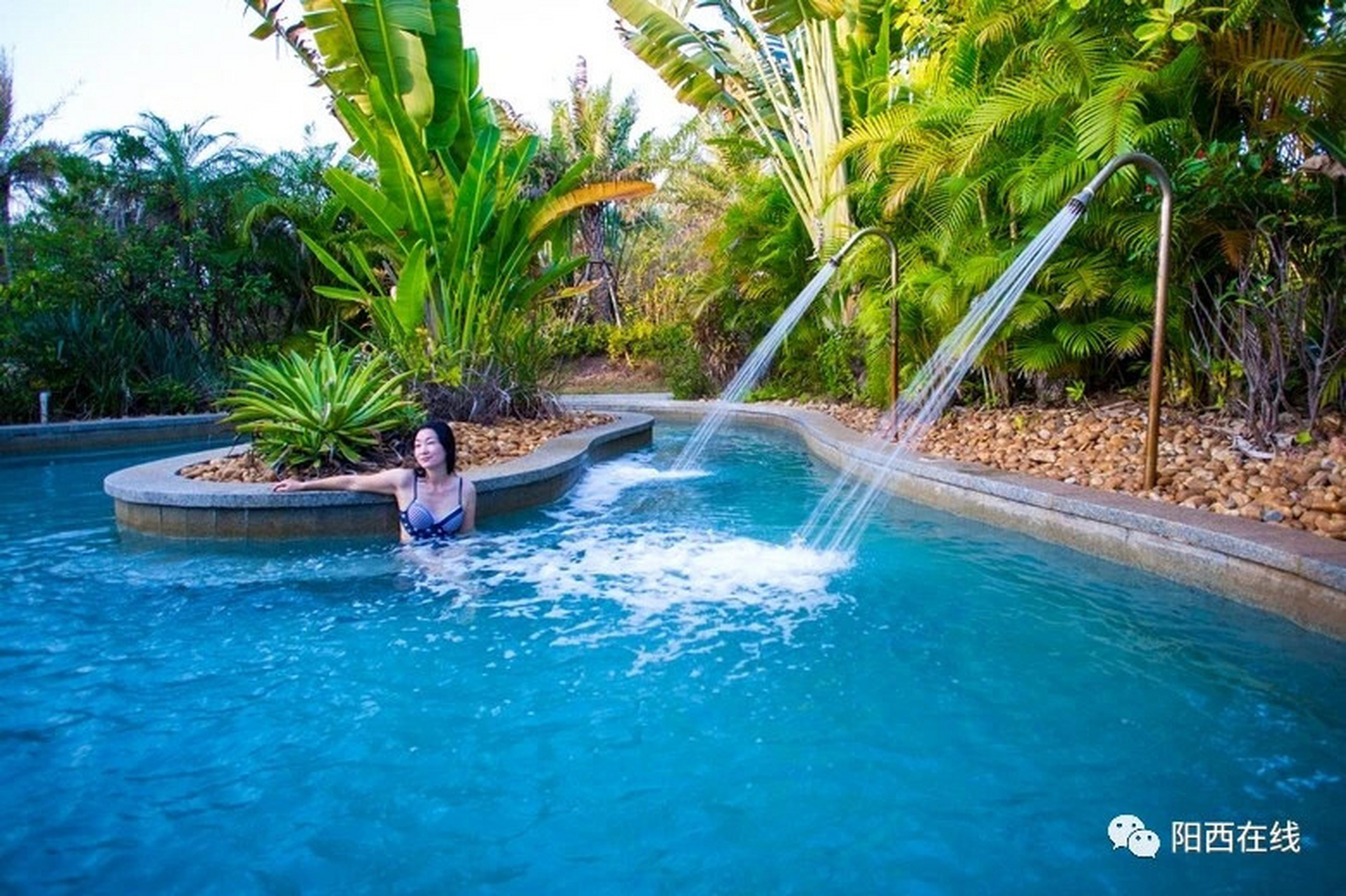 广东阳江阳西县咸水矿温泉7615 阳西县咸水矿温泉位于广东省阳江