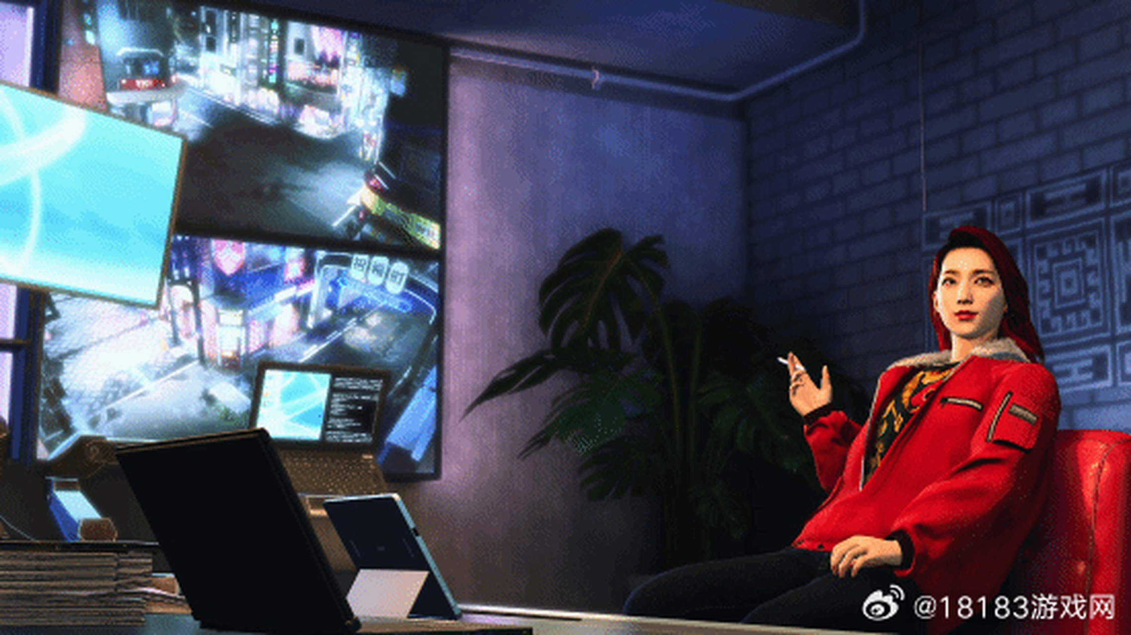 如龙7外传无名之龙# 公开了一批新的游戏截图,苍天堀的重要人物"赤目