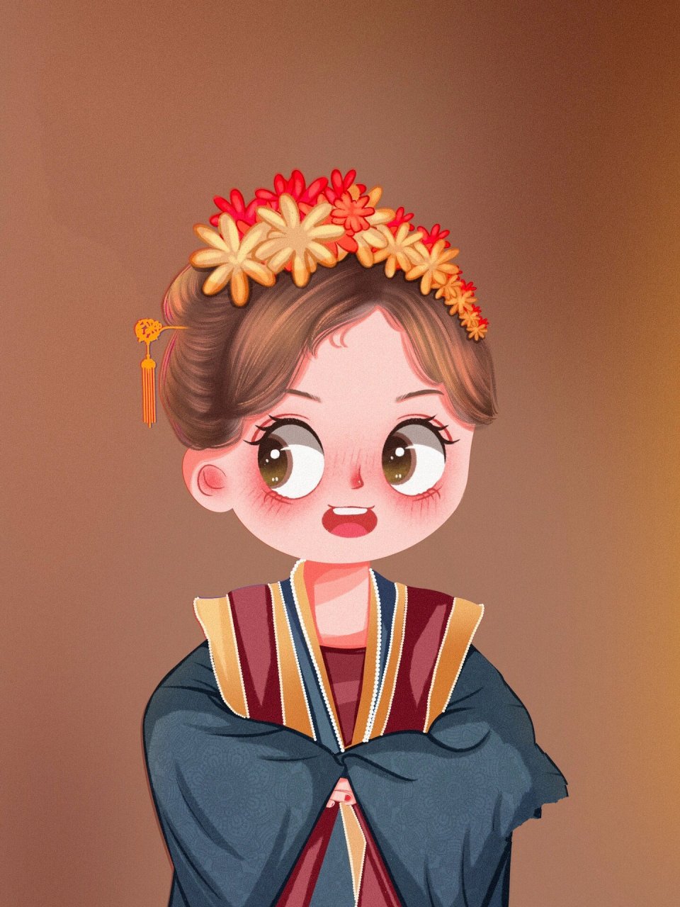 q版卡通人物自画像|可爱头像222