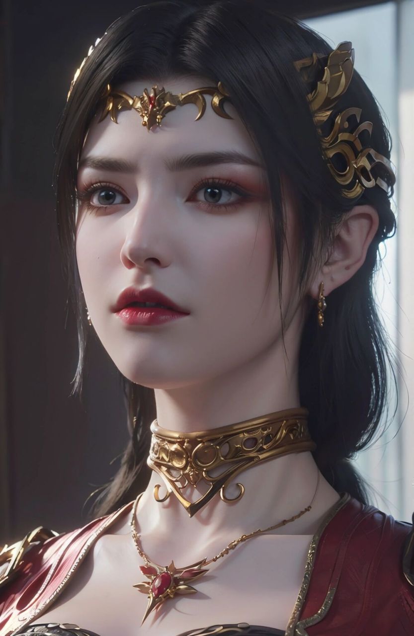 第 6 期 斗破女神美杜莎女王彩鳞手机壁纸