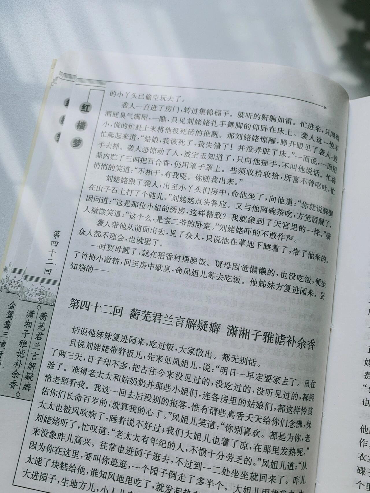 每天读点红楼梦,第42回 98 第42回 蘅芜君兰言解疑癖 潇湘子雅谑补