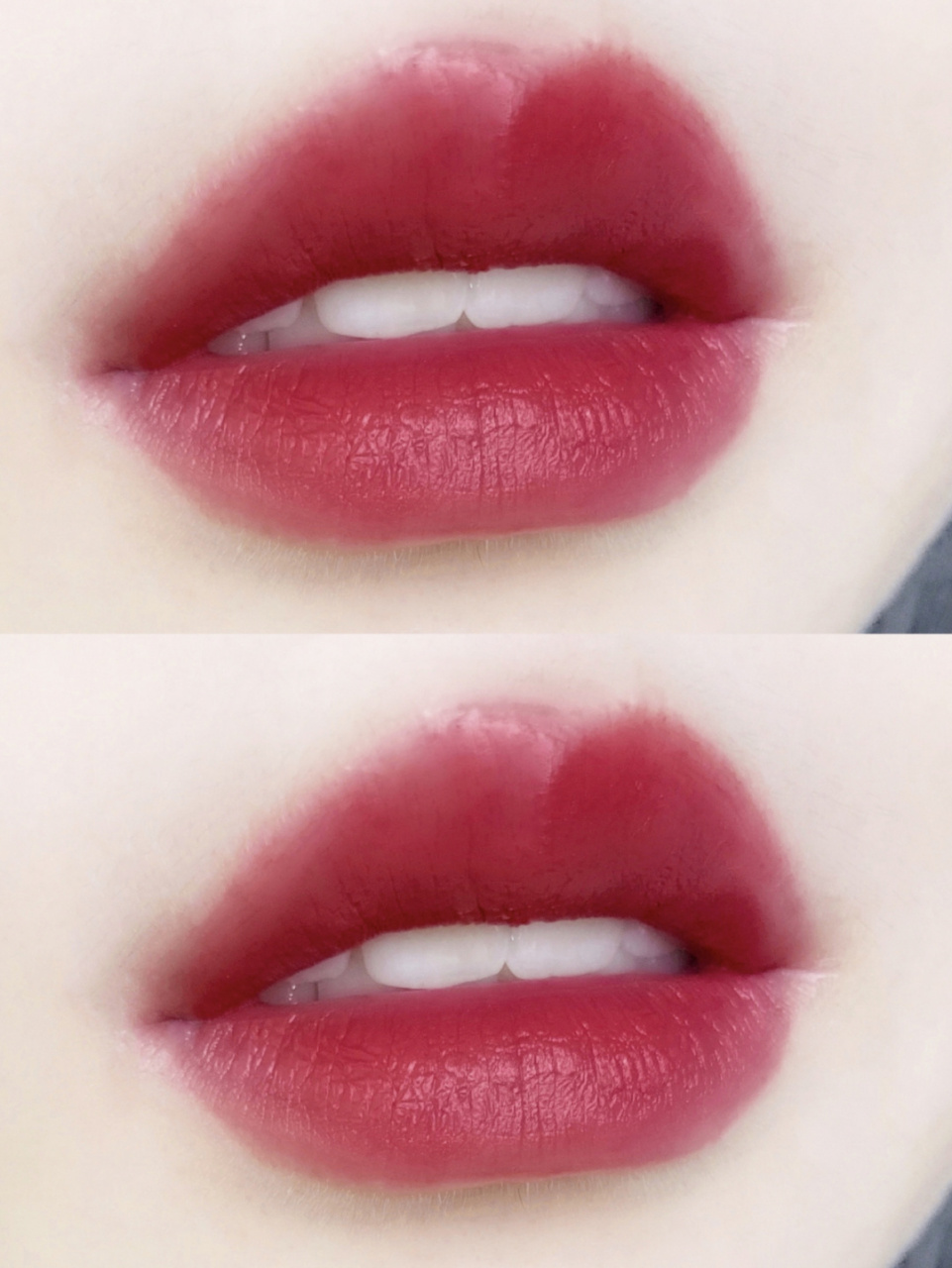 试色|tf新色69 玫瑰豆沙色tf唇釉 #69 night mauve 薄涂偏红调玫瑰