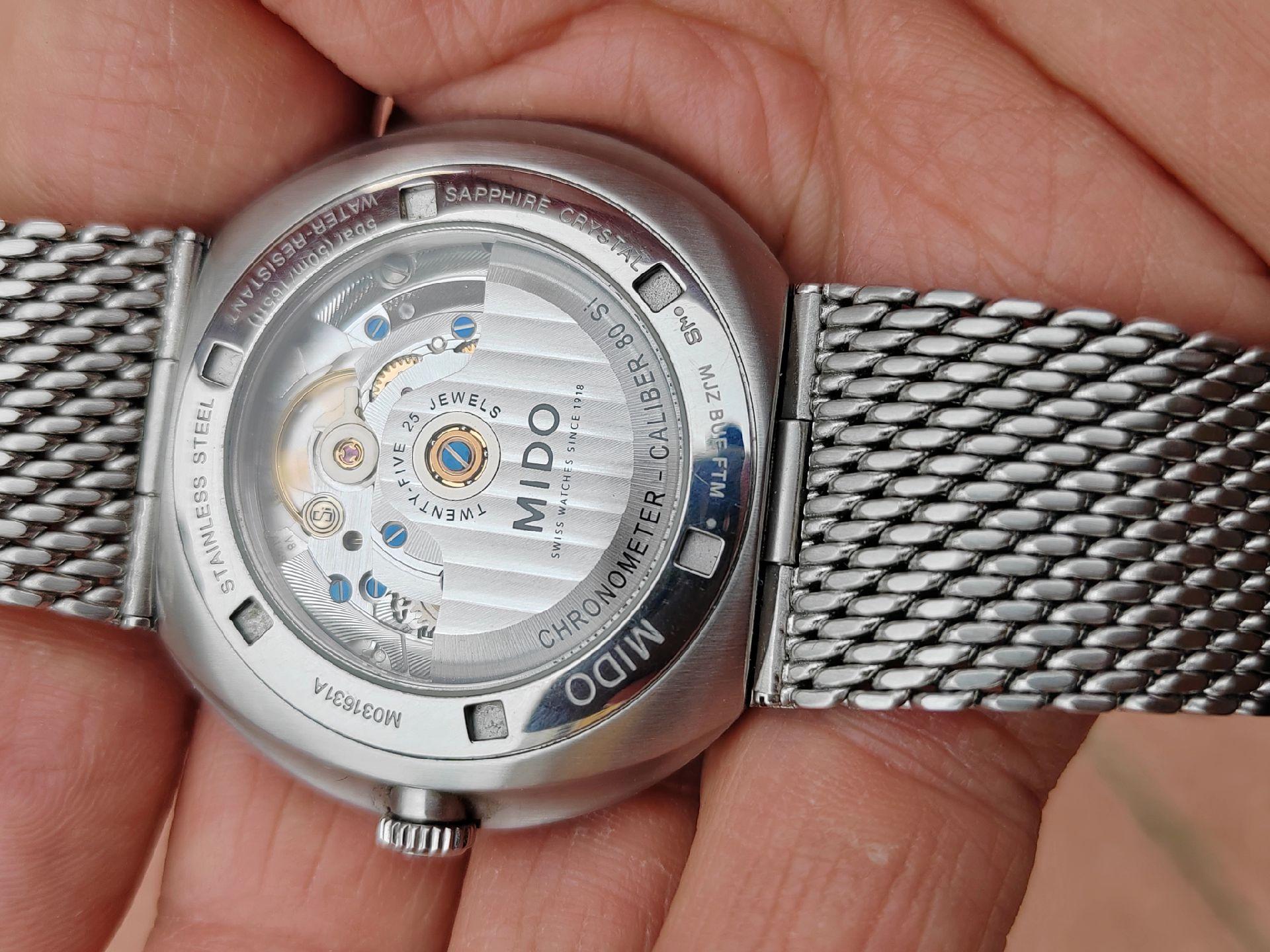 硅游丝标志在那看美度硅游丝天文台机芯怎么样美度指挥官二代天文台