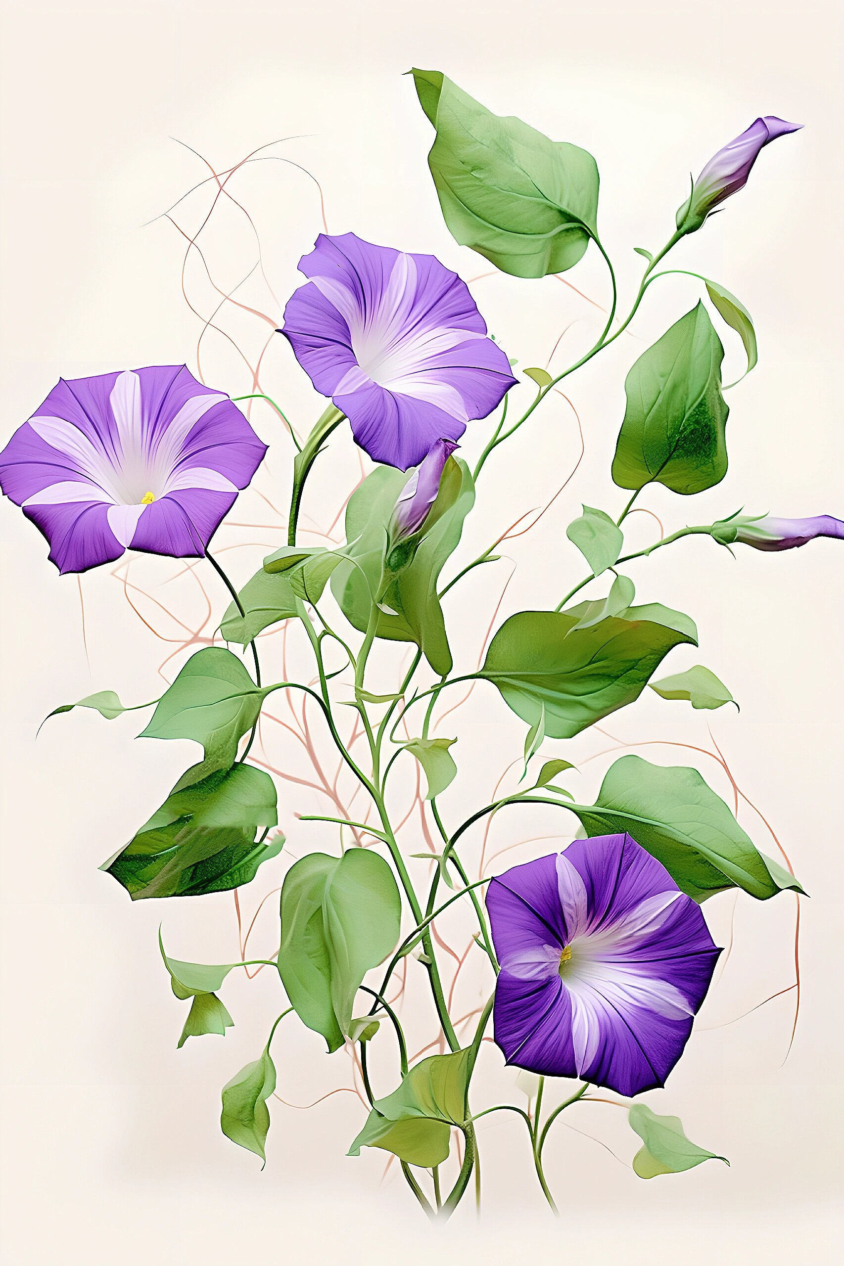 美图素材1000更74大自然的美妙旋律!牵牛花