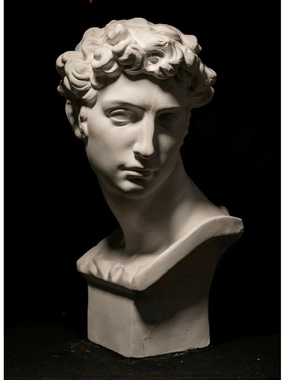 强光黑影的石膏高清素材,初画石膏像首选 让你看清受光背光,明白形的