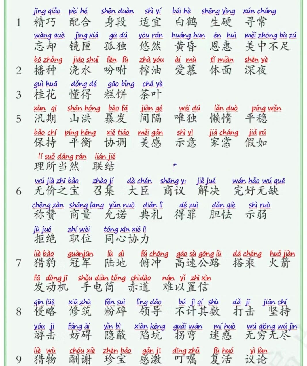 生硬的拼音图片