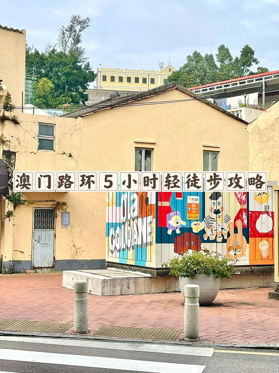 澳门路环city walk 93 5小时轻徒步攻略 解封前路环人很少,巨好拍