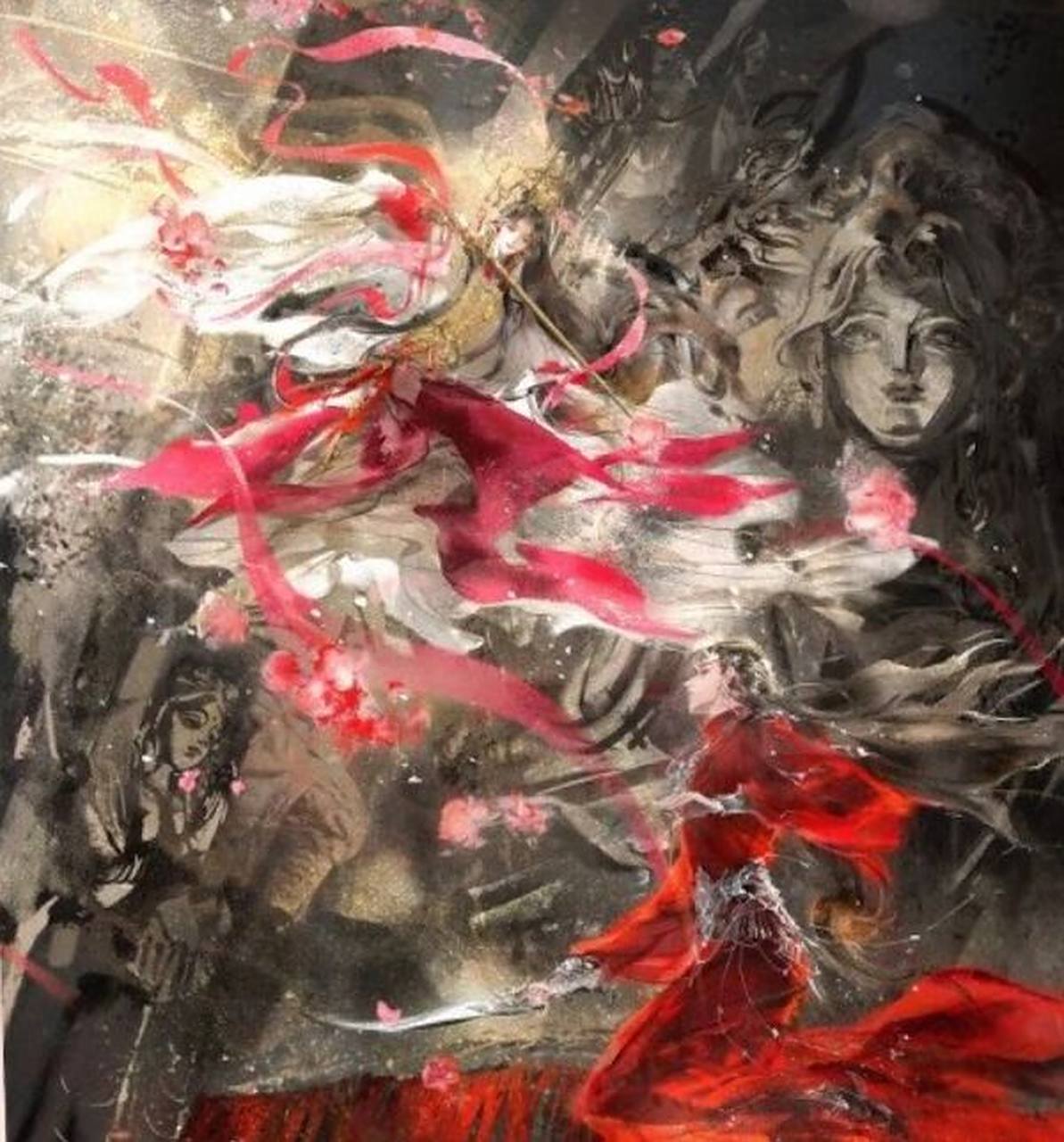 被泰国版的封面图震撼了 铜炉山意境不错啊 另外单人的图也好好看